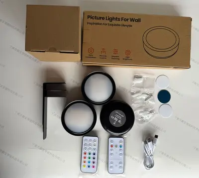 Sınır ötesi popüler LED sanat gösteri ışığı, manyetik resim ışık şeridi, uzaktan kumanda, kablosuz ev duvar dekorasyonu. - 10