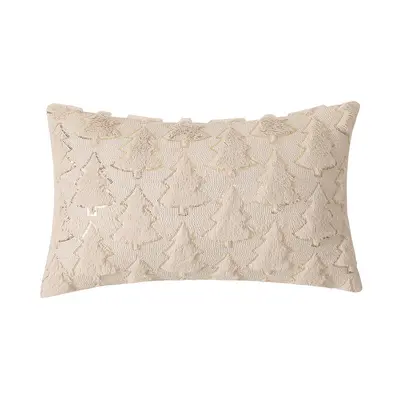 Instagram-style pillow New Year holiday decoration pillow bedroom bedside pillow Christmas tree romantic plush pillow cover