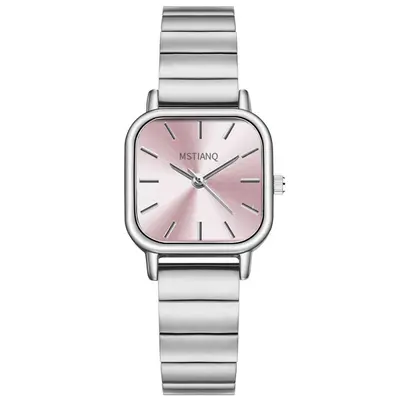 Women's quartz watch, bamboo steel band, Korean design, simple style - 8