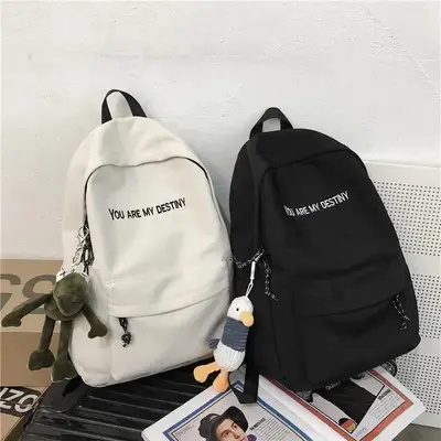 Schulrucksack Damen koreanische Version Harajuku Ulzzang Oberschülerin Rucksack Herren Ins Schüler Mittelschüler Universitätsstudent vielseitiger Rucksack
