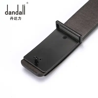 Sınır ötesi sıcak satış pürüzsüz tokalı erkek kemeri Kore trendi gençlik mikrofiber imitasyon deri kemer öğrenci rahat plaka tokalı pantolon kemeri