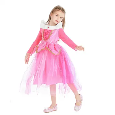 Elsa Prinzessinnenkleid für Kinder, Party und Cosplay Ballkleid - 5
