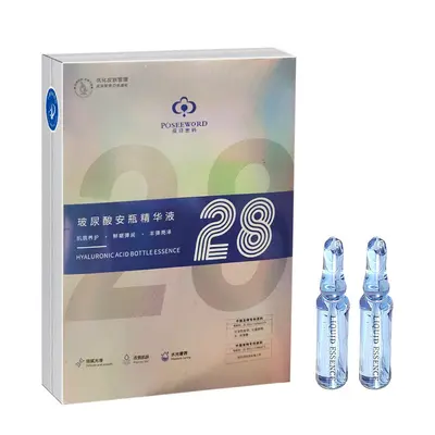 Hyaluronsäure-Niacinamid-Hexapeptid-Ampullenserum, straffend, aufhellend - 11