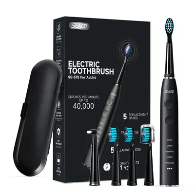 Adult Electric Toothbrush, Rechargeable - 7