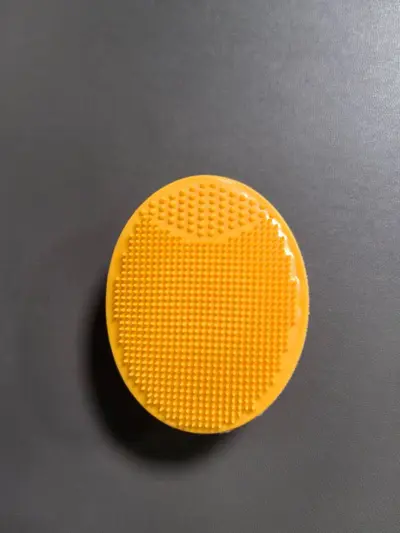 Baby silicone shampoo brush, dandruff removal comb, baby massage brush, bath brush, girl's face washing brush - 9