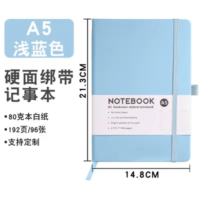 A5 Strap Notebook, Portable, Custom Logo - 11