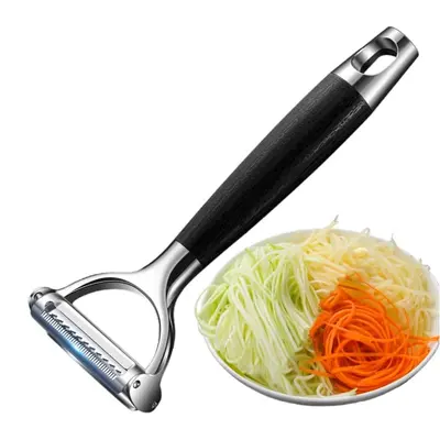 Paslanmaz çelik 3-in-1 sebze soyma bıçağı - 2