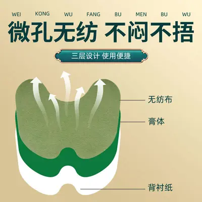 Moxibustion Patch for Knee, Lumbar, Neck and Shoulder Joints