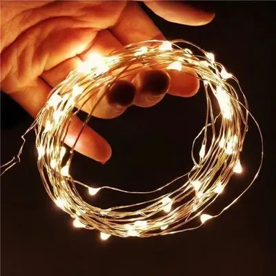 Small white box LED lights birthday flower bouquet gift box cake display Christmas decoration atmosphere light manufacturer delivery