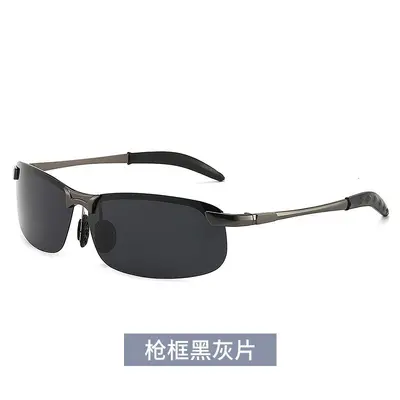 Polarized Photochromic Semi-Rimless Fishing Sunglasses - 6