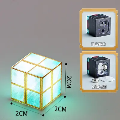 Glowing Magnetic Building Blocks, DIY Educational Toy - 10