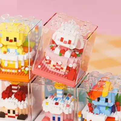 LEGO Compatible Birthday Cake Building Blocks, Children's Educational Toy - 5