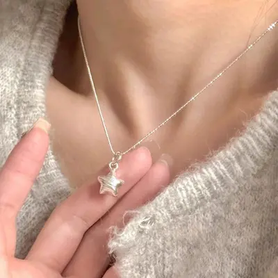 S925 Silver Butterfly Pendant Necklace, Premium Design - 7