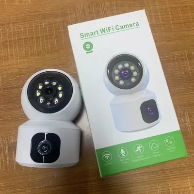 V380双镜头4G高清夜视智能监控摄像头室内家用wifi手机远程监控头 - 7