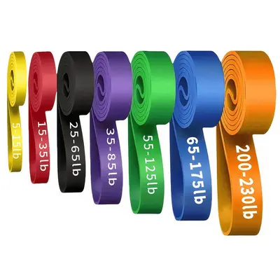 Men's Resistance Band for Pull-Up Assistance and Home Strength Training - 6