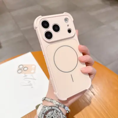 iPhone 17 Pro Max Hülle mit großem Sichtfenster, vier Ecken Airbag - 10