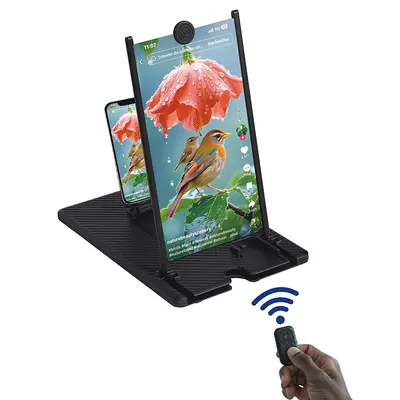 Cross-border 16 inch mobile phone screen amplifier retractable mobile phone amplifier 18 inch high resolution wide screen video amplifier - 8