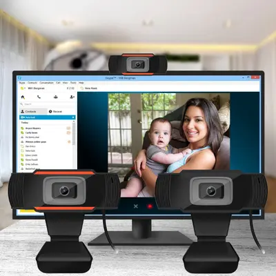 USB computer camera 1080P HD, network monitoring, webcam - 5