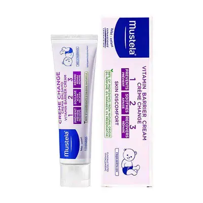 Mustela Baby Diaper Cream, 100ml