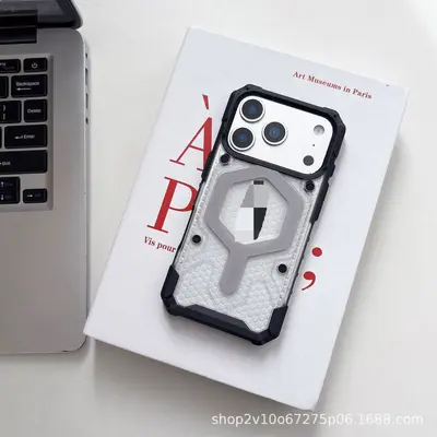 Apple iPhone 16 Pro Max İçin Elmas Desenli Manyetik Telefon Kılıfı - 10