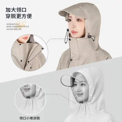 Raincoat for electric vehicles and motorcycles, full-body protection, unisex - 4