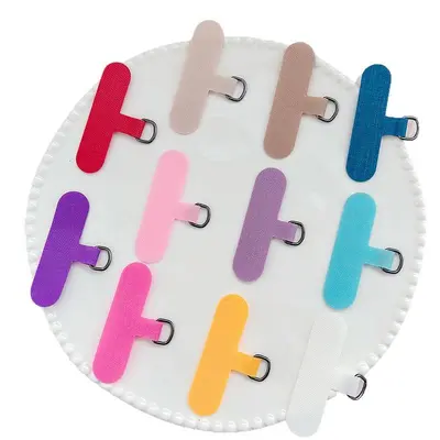 Phone Lanyard Adhesive Pad, D-Ring Fixing Pad for Phone Cases