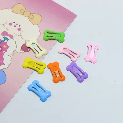 Dog Bone Hair Clip Set, Daily Small Clips