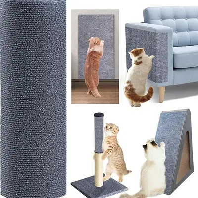Cat Scratching Pad, Vertical Self-Adhesive, Wear-Resistant Sofa Protector - 6