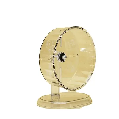 Sessiz akrilik hamster koşu tekerleği 18-24 cm - 6