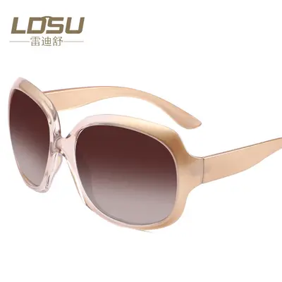 Women's sunglasses, large frame, PC material, for travel and driving - 4