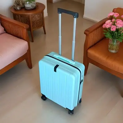 Nanxing 204055 Standart Hava Kargo Bavulu Yeni Model Havayolu Sertifikalı Ultra Hafif Şifre Tekerlekli Seyahat Çantası - 3