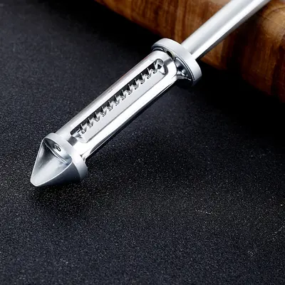 304 stainless steel fruit peeler with rotating grater - 3