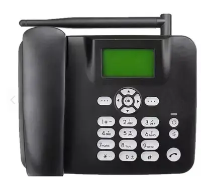 F317 2G GSM sabit hat telefon, çift SIM, FM radyo, yaşlılar için - 7