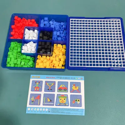 3D puzzle toy for ages 3-5, brain development art puzzle board - 7