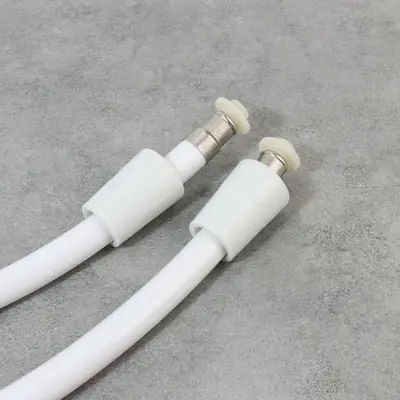 Kalınlaştırılmış PVC duş hortumu, dolanmaz banyo ve tuvalet hortumu