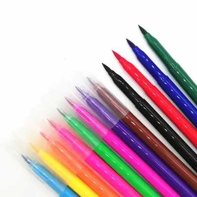 Çocuk renkli su bazlı tutma kalemleri, yıkanabilir - 2