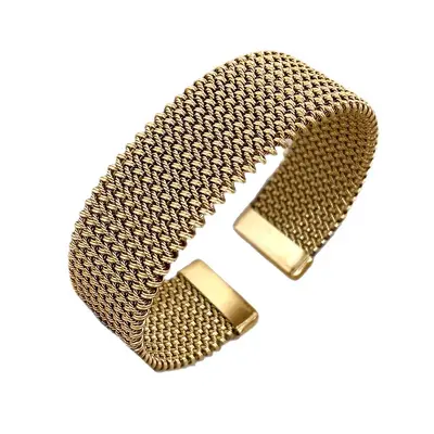 18K plated titanium steel bracelet for women