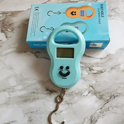 Ev kullanımı için taşınabilir el terazisi, elektronik terazi, 50kg hassas tartım, yiyecekler için elektronik terazi, el yaylı terazi. - 11