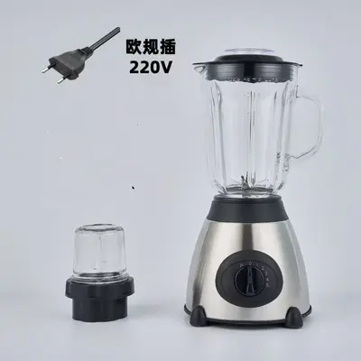 Blender 1.5L, 110V-220V, çift bardak, buz kırıcı - 7