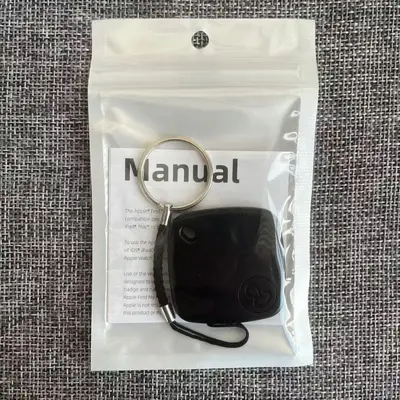 Apple AirTag uyumlu anti-kayıp etiket, kare tasarım - 7