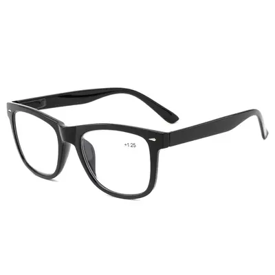 Klasik Retro Okuma Gözlüğü, Gri Lens, UV380 Korumalı, R080