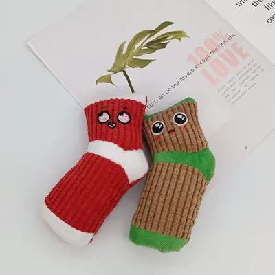 Kedi ve Köpek Peluş Oyuncak Seti, Sesli, Küçük ve Orta Boy - 4