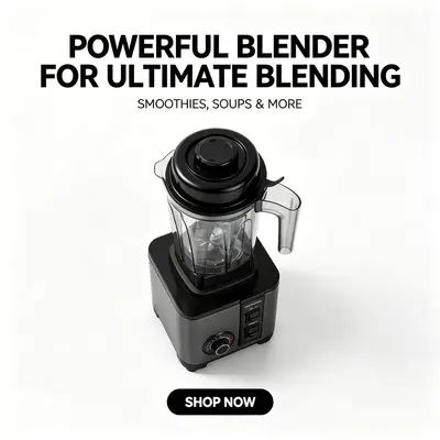 Kommerzieller 8-in-1-Mixer Hochleistungs-Standmixer - 4