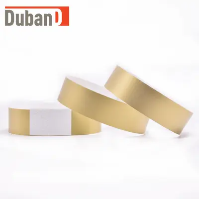 Fluorescent Waterproof Disposable Wristbands for Kids Birthday Parties - 12