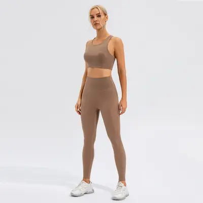 Lulu yoga kıyafet seti, hızlı kuruyan, kadın spor