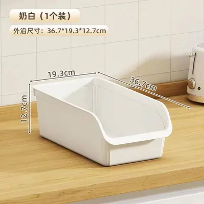 Japon pot saklama kutusu tekerlekli mutfak dolabı organizatör haddeleme depolama artefakt çekme sepeti saklama kutusu depolama rafı - 8