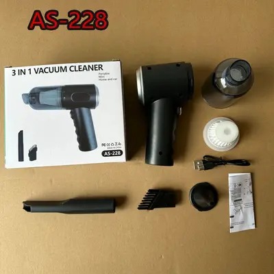 Cross-border hand-push electric sweeper home portable wireless rechargeable high-power vacuum dust gun dual-purpose hair suction - 7
