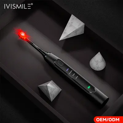 Manyetik levitasyonlu sonik elektrikli diş fırçası, 4 mod, mavi ışıklı