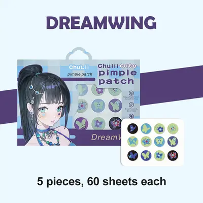 Colorful Envelope Box Pimple Patches, 5 Pieces per Pack - 9