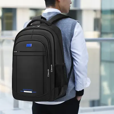 Men's Backpack Premium Comfortable Business Travel Backpack Large Capacity Travel Bag High School Student Backpack Computer Backpack - 4
